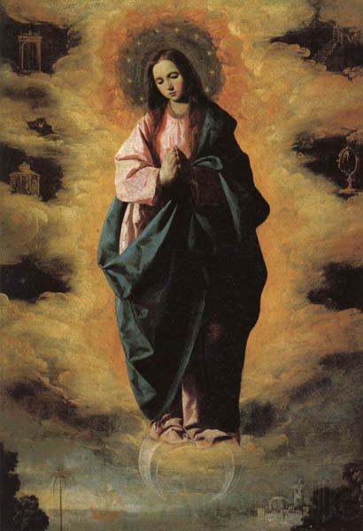 Francisco de Zurbaran Our Lady of the Immaculate Conception Norge oil painting art